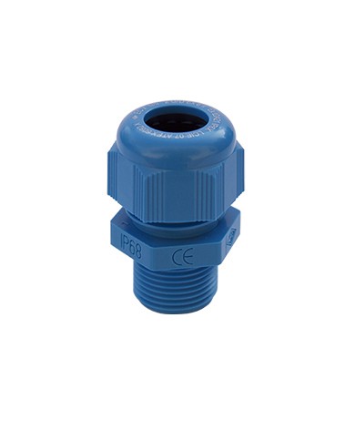 Presse étoupe plastique ATEX M16 (BLEU)