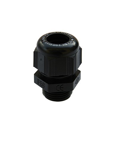 Presse étoupe noire type SIB-TEC PA 6 ISO M32