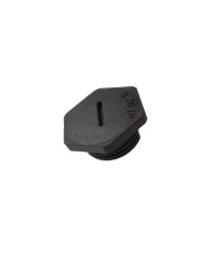 Bouchon noire M63 en plastique