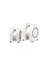 Pompe pneumatique à double membrane, PTFE / FKM Type C25EVT