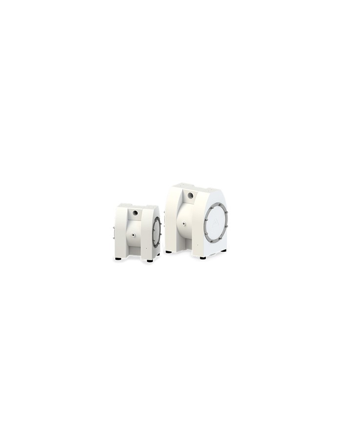 Pompe à Double Membrane Pneumatique 44 GPM - Entrée/Sortie 1-1/2" - Aluminium - Pour Pétrole/Eau