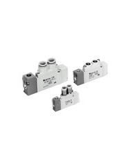 Distributeurs 5/2 Mono commande  pneumatique 1/4  Réf : SYA7120-02F