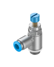 Limiteur de débit unidirectionnel GRLA-1/4-QS-6-RS-D