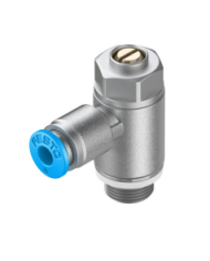 Limiteur de débit unidirectionnel GRLA-1/8-QS-4-D