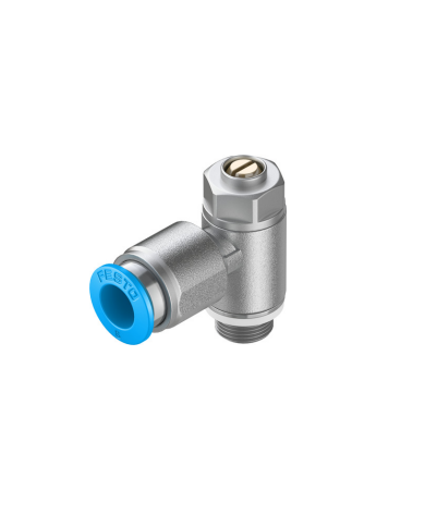 Limiteur de débit unidirectionnel GRLA-1/8-QS-8-D