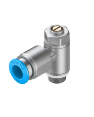 Limiteur de débit unidirectionnel GRLA-1/8-QS-6-RS-B