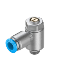 Limiteur de débit unidirectionnel GRLA-1/8-QS-8-RS-B