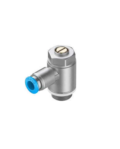 Limiteur de débit unidirectionnel GRLA-3/8-QS-8-D