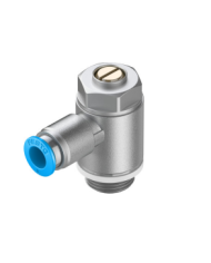 Limiteur de débit unidirectionnel GRLA-3/8-QS-6-RS-D