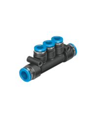 Raccord banjo multiple QSLV2-1/4-6