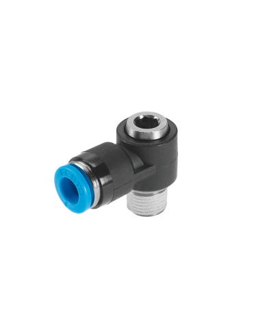 Raccord coudé QSLV-1/4-6-I