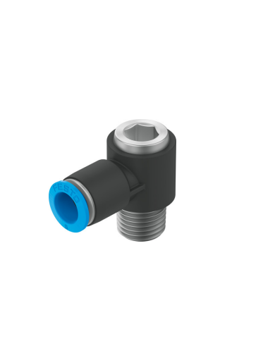 Raccord coudé QSLV-1/4-8-I