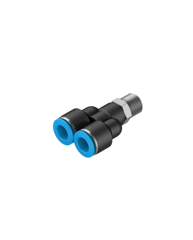 Raccord en Y enfichable QSY-B-3/8-10-10 Raccord en Y enfichable QSY-B-3/8-10-10
