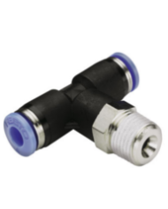 Raccord enfichable en T QST-B-3/8-6-10