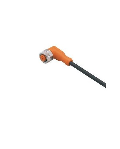 Connecteur femelle coudé M12 5M 3 PIN EVS005 Connecteur femelle coudé M12 5M 3 PIN EVS005