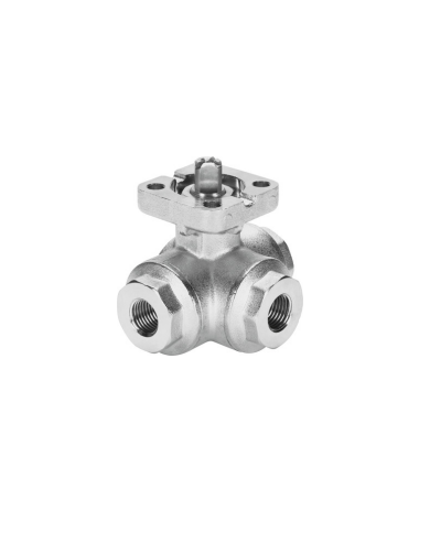 Robinet à boisseau sphérique VZBA-1"-GGG-63-32T-F0405-V4V4T Robinet à boisseau sphérique VZBA-1"-GGG-63-32T-F0405-V4V4T