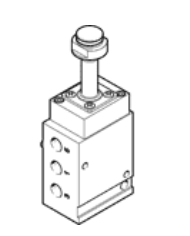 Unité d'entraînement de robinet à boisseau sphérique VZBA-1/4"-GG-63-T-22-F0304-V4V4T-PP15-R-90-C
