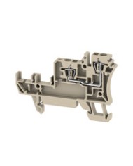 Bloc de jonction capteur-actionneur, Raccordement à ressort, 1.5 mm², 250 V, 17.5 A, Nombre de raccordements: 2, Nombre de potentiels par étage: 1, Beige foncé TYPE ZIA 1.5/3L-1S Bloc de jonction capteur-actionneur, Raccordement à ressort, 1.5 mm², 250 V, 17.5 A, Nombre de raccordements: 2, Nombre de potentiels par étage: 1, Beige foncé TYPE ZIA 1.5/3L-1S