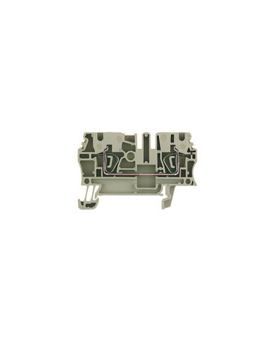 Bloc de jonction traversant, Raccordement à ressort, 2.5 mm², 800, 24 A, Nombre de raccordements: 2 TYPE ZDU 2.5 Bloc de jonction traversant, Raccordement à ressort, 2.5 mm², 800, 24 A, Nombre de raccordements: 2 TYPE ZDU 2.5