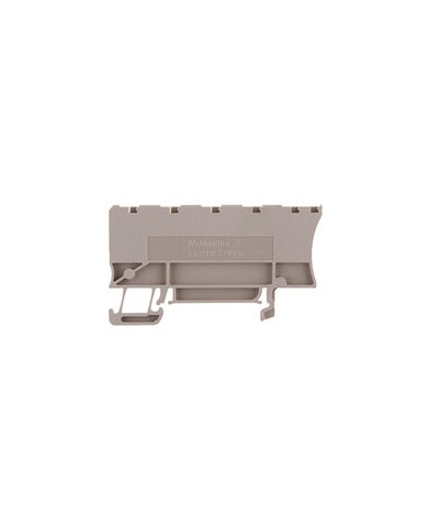 Séparateur bloc de jonction, Flasque de fermeture et plaque intermédiaire, 67.8 mm²x 38.35 mm², Beige foncé TYPE ZAP/TW ZPV1.5 Séparateur bloc de jonction, Flasque de fermeture et plaque intermédiaire, 67.8 mm²x 38.35 mm², Beige foncé TYPE ZAP/TW ZPV1.5
