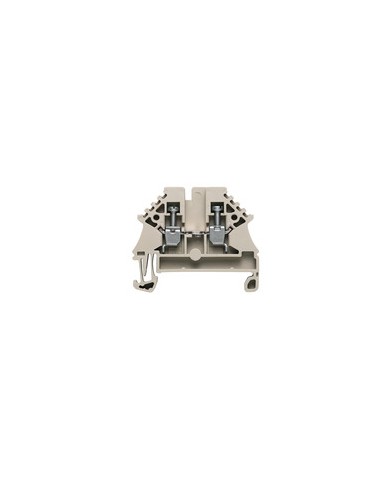 Bloc de jonction traversant, Raccordement vissé, 2.5 mm², 500 V, 24 A, Nombre de raccordements: 2 TYPE WDU 2.5N Bloc de jonction traversant, Raccordement vissé, 2.5 mm², 500 V, 24 A, Nombre de raccordements: 2 TYPE WDU 2.5N