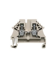 Bloc de jonction traversant, Raccordement vissé, 2.5 mm², 500 V, 24 A, Nombre de raccordements: 2 TYPE WDU 2.5N Bloc de jonction traversant, Raccordement vissé, 2.5 mm², 500 V, 24 A, Nombre de raccordements: 2 TYPE WDU 2.5N