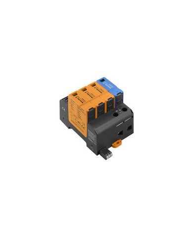 Protection contre la surtension systèmes d'alimentation électrique, Protection surtension, avec contact à distance, Type II, Réseau basse tension: TN-C-S, TN-S, TT, AC, 230 V TYPE VPU AC II 3+1 R 300/50 Protection contre la surtension systèmes d'alimentation électrique, Protection surtension, avec contact à distance, Type II, Réseau basse tension: TN-C-S, TN-S, TT, AC, 230 V TYPE VPU AC II 3+1 R 300/50