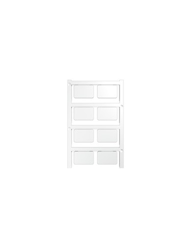 Repérage d'appareils, autoadhésif, 27 mm², Polyamide 66, blanc TYPE SM 27/18 K MC NE WS Repérage d'appareils, autoadhésif, 27 mm², Polyamide 66, blanc TYPE SM 27/18 K MC NE WS