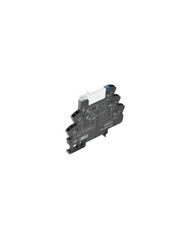 Interface relais, 24 V DC ,20 %, LED verte, Diode de roue libre, Protection contre inversions de polarité, 1 Inverseur AgNi , 250 V AC, 6 A, Raccordement à ressort TYPE TRZ 24VDC 1CO Interface relais, 24 V DC ,20 %, LED verte, Diode de roue libre, Protection contre inversions de polarité, 1 Inverseur AgNi , 250 V AC, 6 A, Raccordement à ressort TYPE TRZ 24VDC 1CO