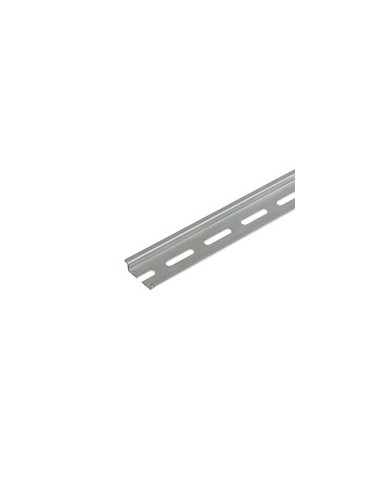 Rail profilé, avec perçage longitudinal, Accessoires, 35 x 7.5 x 35 mm², Largeur de fente: 5.20 mm², Longueur de fente: 25.00 mm², Acier, à revêtement de zinc galvanique et passivé TYPE TS 35X7.5/LL 2M/ST/ZN Rail profilé, avec perçage longitudinal, Accessoires, 35 x 7.5 x 35 mm², Largeur de fente: 5.20 mm², Longueur de fente: 25.00 mm², Acier, à revêtement de zinc galvanique et passivé TYPE TS 35X7.5/LL 2M/ST/ZN