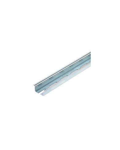 Rail profilé, avec perçage longitudinal, Accessoires, 35 x 15 x 35 mm², Largeur de fente: 5.20 mm², Longueur de fente: 25.00 mm², Acier, à revêtement de zinc galvanique et passivé TYPE TS 35X15/LL 2M/ST/ZN Rail profilé, avec perçage longitudinal, Accessoires, 35 x 15 x 35 mm², Largeur de fente: 5.20 mm², Longueur de fente: 25.00 mm², Acier, à revêtement de zinc galvanique et passivé TYPE TS 35X15/LL 2M/ST/ZN