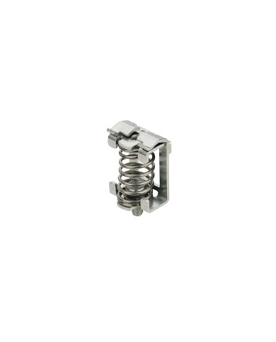 Borne de raccordement de blindage, Pas en mm²: 14.00, Diamètre de câble, max.: 8 mm², Acier TYPE KLBUE 3-8 SC Borne de raccordement de blindage, Pas en mm²: 14.00, Diamètre de câble, max.: 8 mm², Acier TYPE KLBUE 3-8 SC
