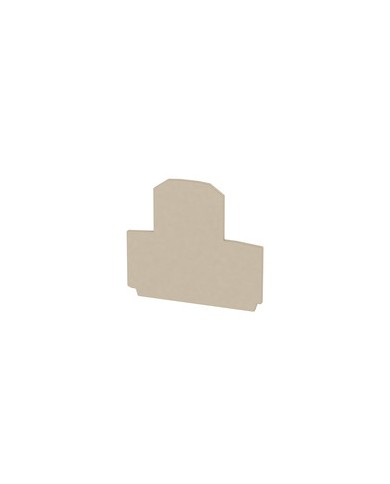 Flasque de fermeture bloc de jonction, 60 mm²x 1.5 mm², Beige foncé TYPE WAP WDK2.5/4 N Flasque de fermeture bloc de jonction, 60 mm²x 1.5 mm², Beige foncé TYPE WAP WDK2.5/4 N