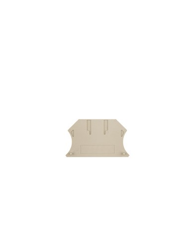 Flasque de fermeture bloc de jonction, 56 mm²x 1.5 mm², Beige foncé TYPE WAP 2.5-10 Flasque de fermeture bloc de jonction, 56 mm²x 1.5 mm², Beige foncé TYPE WAP 2.5-10