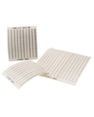 ETIQUETTE DE REPERAGE KSW4 coupé à 10 TYPE KSW 4 16/3,5 1-16