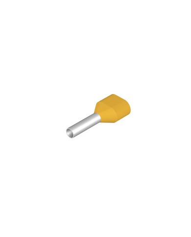 Embout, Embout double, 1 mm², Longueur de dénudage: 11 mm², jaune TYPE H1,0/15 ZH GE Embout, Embout double, 1 mm², Longueur de dénudage: 11 mm², jaune TYPE H1,0/15 ZH GE