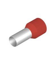 Embout, isolé, 1 mm², Longueur de dénudage: 8 mm², Rouge TYPE H1,0/12D R