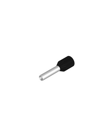 Embout, isolé, 1.5 mm², Longueur de dénudage: 10 mm², noir TYPE H1,5/14D SW Embout, isolé, 1.5 mm², Longueur de dénudage: 10 mm², noir TYPE H1,5/14D SW