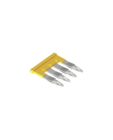 Connecteur transversal 32A pour borne  4MM² 4 POLE TYPE ZQV 4N/4 GE Connecteur transversal 32A pour borne  4MM² 4 POLE TYPE ZQV 4N/4 GE