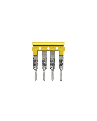 Connecteur transversal 24A pour borne 2,5MM² 4 POLE TYPE ZQV 2.5N/4 GE Connecteur transversal 24A pour borne 2,5MM² 4 POLE TYPE ZQV 2.5N/4 GE