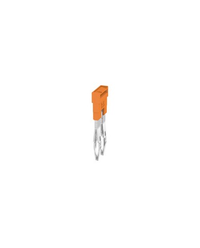 Connecteur transversal bloc de jonction, enfiché, Nombre de pôles: 2, Pas en mm²: 5.10, Isolé: Oui, 24 A, Orange TYPE ZQV 2.5N/2 Connecteur transversal bloc de jonction, enfiché, Nombre de pôles: 2, Pas en mm²: 5.10, Isolé: Oui, 24 A, Orange TYPE ZQV 2.5N/2