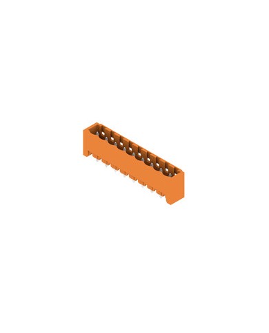 Connecteur débrochable pour circuit imprimé raccordement sur platine, 5.08 mm², Nombre de pôles: 9, Angle de sortie: 180° TYPE SL 5.08HC/09/180G 3.2SN OR BX Connecteur débrochable pour circuit imprimé raccordement sur platine, 5.08 mm², Nombre de pôles: 9, Angle de sortie: 180° TYPE SL 5.08HC/09/180G 3.2SN OR BX
