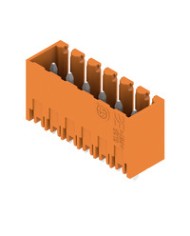 Connecteur débrochable pour circuit imprimé raccordement filaire, 3.50 mm², Nombre de pôles: 6, Raccordement vissé TYPE BL 3.50/06/180 SN OR BX