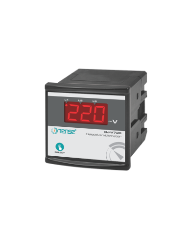 Voltmétre Digital 72x72mm (5-500V AC) Voltmétre Digital 72x72mm (5-500V AC)
