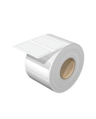 Repérage d'appareils, autoadhésif, sans halogène, 60 mm², Polyester, blanc TYPE CC 30/60 mm²WS