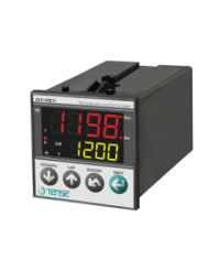 Controleur de temperature 48x96 mm Horizontal 100-240VAC Controleur de temperature 48x96 mm Horizontal 100-240VAC