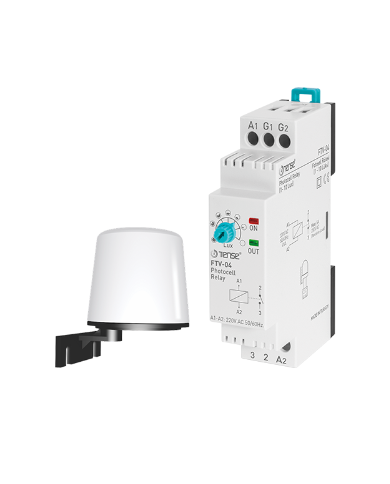 cellule crépusculaire 1-10Lux réglable 5A-220VAC Sortie relais cellule crépusculaire 1-10Lux réglable 5A-220VAC Sortie relais
