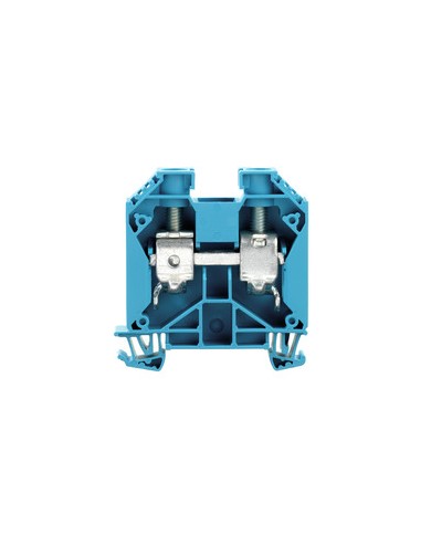 Bloc de jonction traversant, Raccordement vissé, 35 mm², 1000 V, 125 A, Nombre de raccordements: 2 TYPE WDU 35 BL Bloc de jonction traversant, Raccordement vissé, 35 mm², 1000 V, 125 A, Nombre de raccordements: 2 TYPE WDU 35 BL