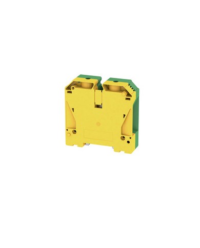 Borne de mise à la terre, Raccordement vissé, 95 mm², 1000 V, Nombre de raccordements: 2, Nombre d'étages: 1, Vert/jaune TYPE WPE 95N/120N Borne de mise à la terre, Raccordement vissé, 95 mm², 1000 V, Nombre de raccordements: 2, Nombre d'étages: 1, Vert/jaune TYPE WPE 95N/120N