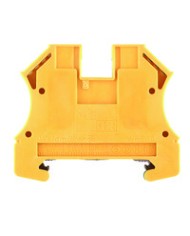 Borne de mise à la terre, Raccordement vissé, 16 mm², 1000 V, Nombre de raccordements: 2, Nombre d'étages: 1, Vert/jaune TYPE WPE 16